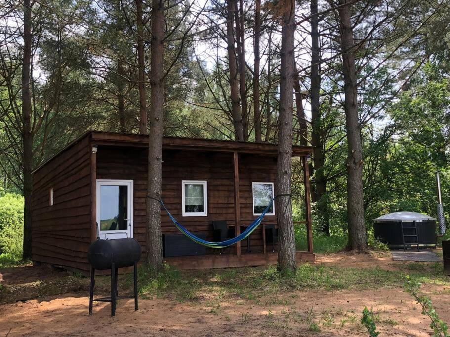 Forest Cabin Ozolaine Bagian luar foto